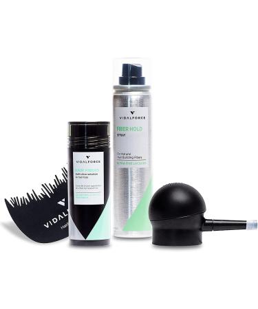 Hair Volumizing Densifying Powder - Baldness, Hair Loss & Roots - Anti-Baldness Hair Powder. Hair loss concealer I Coffee (Starter Pack 30g) I