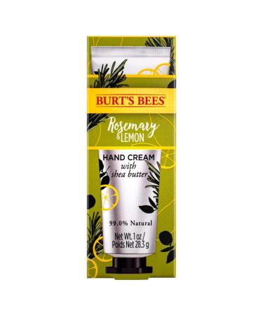 Burt's Bees Rosemary and Lemon Hand Cream with Shea Butter  1 Ounce Lemon Rosemary 1 Ounce - Buy Online on GoSupps.com