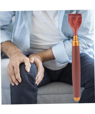 Buy Tovinanna Handheld Back Scratcher & Massager - Itching Relief Device 45x3cm Golden | International Shipping Available - Buy Online on GoSupps.com