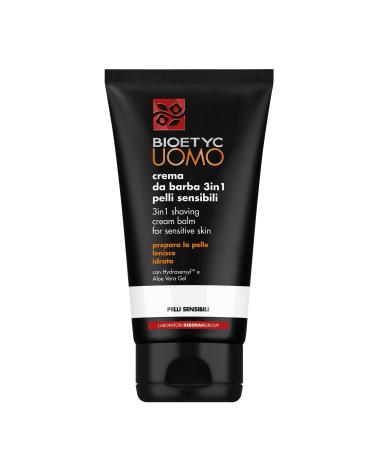 Deborah Milano BioeTYC Uomo 3 in 1 Shaving Cream for Sensitive Skin 150 ml