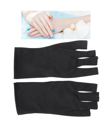1 pair of nail art glove-UV shield glove anti-UV glove led nail art hardening lamp protective glove manicure protective glove skin care dealer (01)