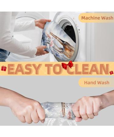 Snowy Deer Beard Bib Apron | Beard Hair Catcher for Men | Perfect Gift for Dad Husband | Fathers Day Anniversary Christmas - Buy Online on GoSupps.com