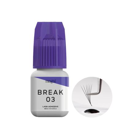 MAGAL Eyelash Extension Glue for Professional Lash Technician| 2Sec Dry | Retention 5weeks | 0.17fl.oz - 5ml |Strong Adhesive for Lash Extension (Break 03) Starter Friendly Strong Hold Glue