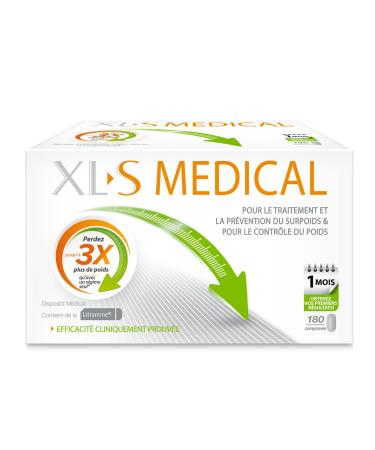 XLS MEDICAL XL-S MEDICAL - Weight Loss Aid Tablets Capture Food Fat - 180 Tablets