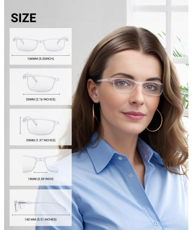 Teraise 2.25x Blue Light Blocking Reading Glasses for Men & Women Fashionable Comfortable Anti-Blue Light Robust Design - Buy Online on GoSupps.com
