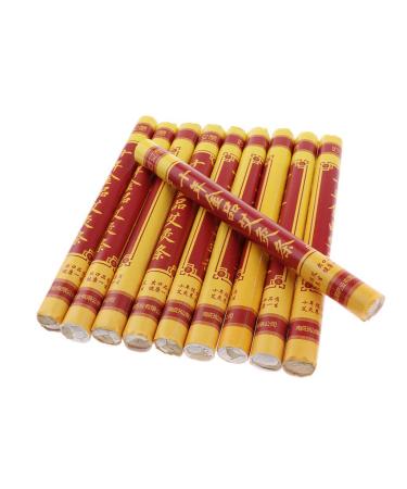 Tenlacum Traditional 10 Years Moxa Sticks for Moxibustion Pure Moxa Rolls (10pcs)