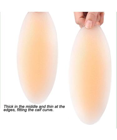 Adhesive Calf Pads - Anti-Allergic Waterproof Silicone Calf Corrector for Crooked Legs | Lifelike & Skin-Friendly - Buy Online on GoSupps.com