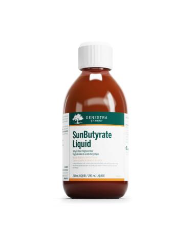 Genestra Brands SunButyrate Liquid | Source of Butyric Acid to Support Colon Cell Energy* | 280 ml | Natural Blueberry-Vanilla Flavour