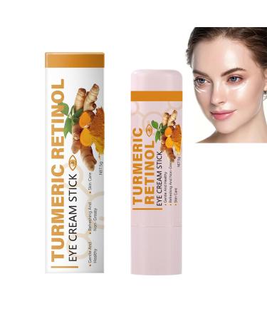 Lumibalm, Turmeric Eye Cream Stick, Lumibalm Eye Bags, Lumi Balm Eye Cream Stick, Eye Serum, Moisturizing Eye Cream, Balm Against Eye Bags, Reduces Swelling and Eye Bags (10g)