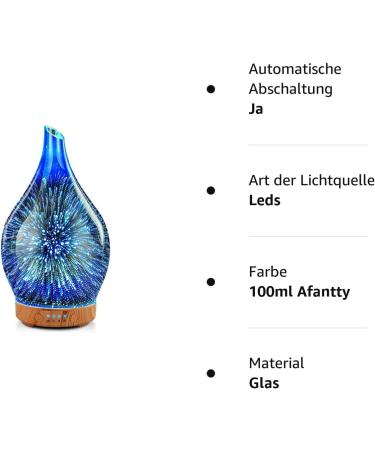 Porseme 100ml Aroma Diffuser & Humidifier - 3D Hand Blister Ultrasound Quiet 7 Color-Changing LEDs BPA Free for Yoga & Spa - Silver - Buy Online on GoSupps.com