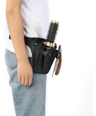 Jadeshay Professional Barber Tool Bag | Black Hairdresser Salon Tool Bag with Belt & Scissors Pocket - Ideal for International Shipping - Buy Online on GoSupps.com
