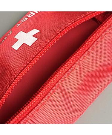 Compact 1680D Empty First Aid Kit Bag Pouch (5 Pack) - Small Survival Medicine Bag for Home, Office, Car, Camping - Buy Online on GoSupps.com