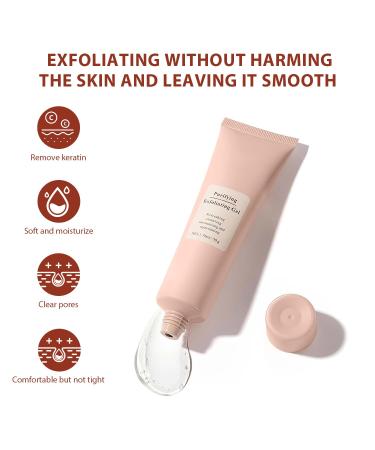 Purifying Exfoliating Gel Facial Exfoliator Cleanser Natural Exfoliating Gel Purifying Cream Deep Cleansing Face and Body Exfoliator Scrub for All Skin (2 Pcs) 2 0.44 Fl Oz (Pack of 2) - Buy Online on GoSupps.com