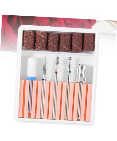 Beavorty 1 Set nail drill heads nail drill bits for acrylic ceramic nail bits Cuticle Drill Bit nail polish accessories nail polish tools Nail File Bits Drill Bits for Nails gel pedicure 6.5x5.5cm Pink - Buy Online on GoSupps.com