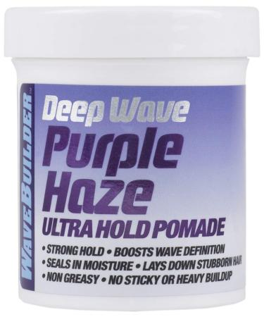 Wavebuilder Deep Wave Purple Haze Ultra Hold Pomade  3.0 Ounce