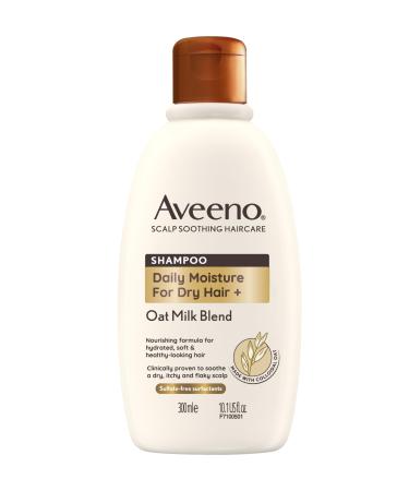 Aveeno hydrating oat milk scalp soothing shampoo for dry hair 300ml 300 ml (Pack of 1) - Buy Online on GoSupps.com
