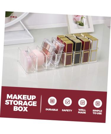 MAGICLULU 2pcs Box Makeup Storage Box Lipstick Organizer Clear Stand Desktop Stand Storage Bag Acrylic Make up - Buy Online on GoSupps.com