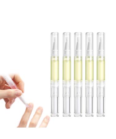Radiant nail growth oil cosmetic nail growth oil nail growth serum for humidification strengthening and lightening of the nails (color: 5pcs)