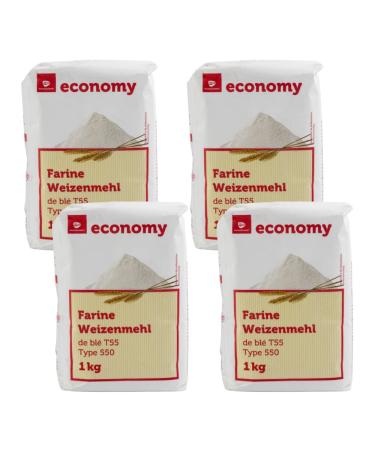 T55 Bread Flour 1kg x 4