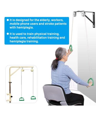 Shoulder Pulley System Exercises for Rotator Cuff Arm Rehabilitation Exercise System Shoulder Flexibility Stretching Range of Motion - Buy Online on GoSupps.com