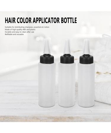 Dioche Hair Color Applicator Bottle Refillable Hair Salon Squeeze Bottle with Cover for Hair Care - Buy Online on GoSupps.com