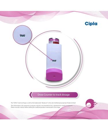 HEMOTOUCH Bude-cort 200 - Bottle of 200 Metered Doses Inhaler by cipla - Buy Online on GoSupps.com