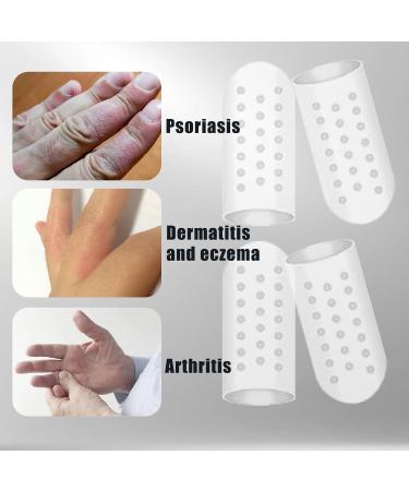 VPB 20-Pack Silicone Finger Protectors | Breathable Gel Fingertip Protection for Pain Relief & Injury Recovery - Buy Online on GoSupps.com