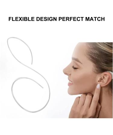 Angrek 75 cm Transparent Hearing Hose for Ear Passports - Durable PVC Sound Transmission Moisture-Proof for Rear-Ear Hearing Aids - International Shipping Available - Buy Online on GoSupps.com