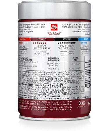  illy Illy Ground Coffee for Filter Coffee Makers Dark Roast 250g - Pack of 2 - Buy Online on GoSupps.com