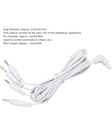 TENS Cable 2.35 mm - Replacement Electrode Cable for Electrotherapy Devices - International Shipping Available - Buy Online on GoSupps.com