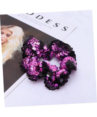 FRCOLOR Metallic Sequins Scrunchies Hair Scrunchies for Girls Cloth Women Hair Bands Rainbow Scrunchies Hair Bow Ropes Hair Bands for Womens Hair Mens Hairband Christmas Miss Tie Size 1 Rosy - Buy Online on GoSupps.com