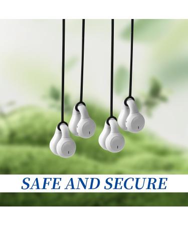 Flexible Silicone Earplug Connector Cord - 2 Pack Safety Lanyard with Removable Tips for Secure Earplug Storage - Ideal for Travel & Daily Use - Buy Online on GoSupps.com