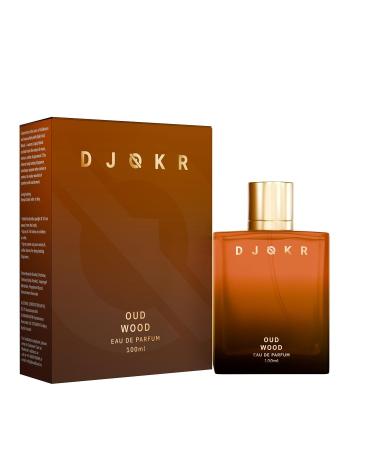 Djokr_Oud Wood Perfume For Men 100 ml | Eau De Parfum | Premium Luxury Long Lasting Fragrance Spray