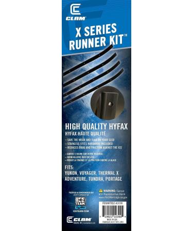Clam 10390 X Series Runner Kit - Compatible with Yukon, Voyager, Thermal X, Adventure, Tundra, Portage White - Buy Online on GoSupps.com