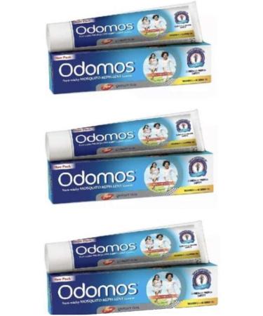 Odomos Mosquito Repellent Cream 25g x 6 - 150g | Long-Lasting Protection | DEET-free Formula - Buy Online on GoSupps.com