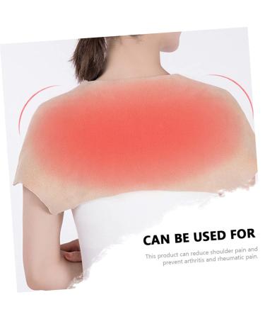 Buy Mobestech Shoulder Shawl Heating Pad for Women | Winter Support Brace & Elasticity Warmer - 45X29CM Beige - Buy Online on GoSupps.com