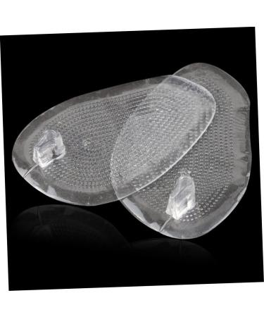 FRCOLOR 8 Pcs Palm Rest Shockproof Clear Insoles | Thong Slipper Foot Protectors | Self-Adhesive Non-Slip Forefoot Pads for Beach Sandals - Buy Online on GoSupps.com