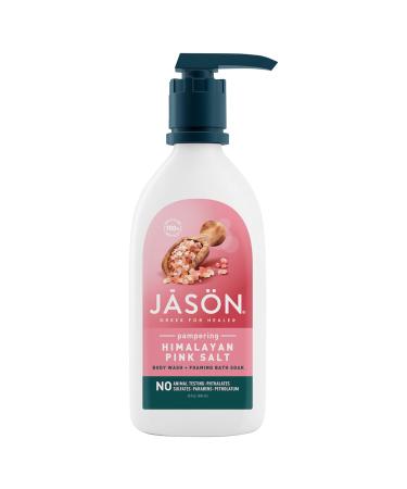 Jason Natural Cosmetics, Body Wash And Bath Soak Foaming 2 In 1, 30 Ounce