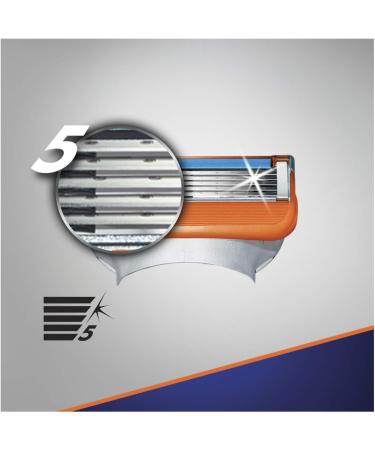 Gillette Fusion5 Performance Razor Blades - 12 Pack for Ultimate Shaving | Buy Internationally - Buy Online on GoSupps.com