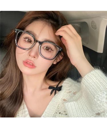 Parwana Oversized Anti-Blue Light Reading Glasses - Fashionable +200 Hawksbill - Anti-Eyes Strain & Flatter Flat Light Mirror - Buy Online on GoSupps.com