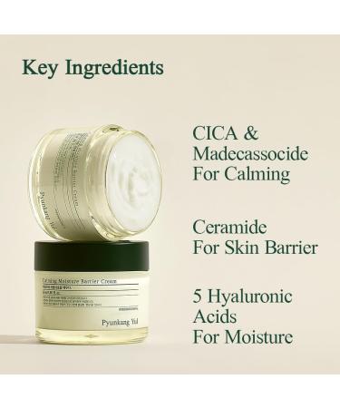 YUNKANG YUL Calming Moisture Barrier Cream - Hyaluronic Acid Tea Tree Shea Butter Cica - 1.7 Fl. Oz - Buy Online on GoSupps.com