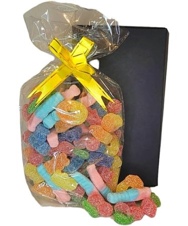VEGAN Pick n Mix. 500g vegan fizzy gummy pick and mix sweet gift box ideal for a birthday gift. - Buy Online on GoSupps.com