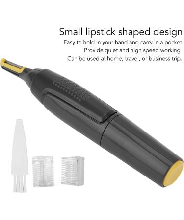Nose Hair Trimmer Ear and Nose Hair Trimmer Clipper for Men and Women Facial Trimmer Detachable Washable Cutter Head Double Blades Nose Ear and Eyebrow Trimming - Buy Online on GoSupps.com