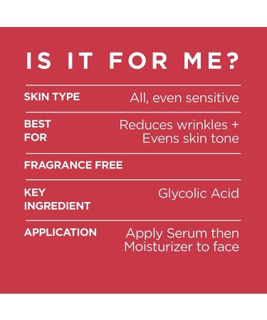 L'Oreal Paris Anti Aging Skincare Kit with Glycolic Acid Serum + Day Moisturizer for Face Even Skin Tone Revitalift Triple Power Lzr Fragrance Free Paraben Free Dermatologist Tested 2 piece kit - Buy Online on GoSupps.com