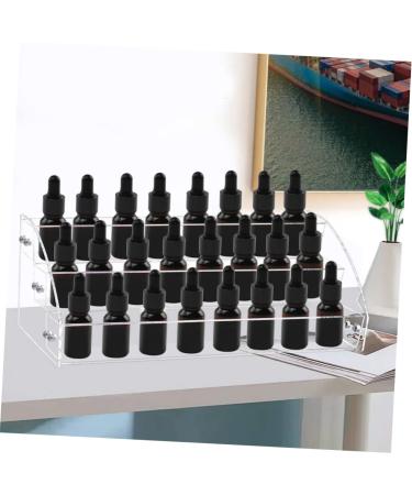  FRCOLOR FRCOLOR Transparent Multi-Layer Nail Polish Organizer Practical Holder for Lip and Essential Oils Compact and Durable Storage Rack - Buy Online on GoSupps.com