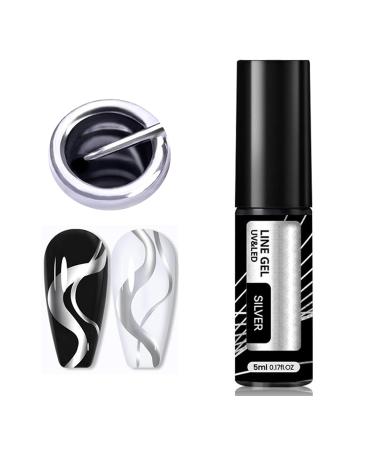 Silver Gel Nail Polish | Fast-Drying DIY Mirror Finish for Home & Travel | Itrimaka - Buy Online on GoSupps.com