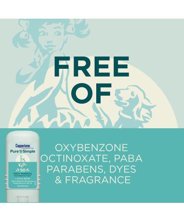 Coppertone Kids Sunscreen Spray SPF 50 + Stick SPF 50 Bundle | Zinc Oxide Mineral Formula | Pediatrician Recommended | 5.5 Oz Spray + 0.49 Oz Stick - Buy Online on GoSupps.com
