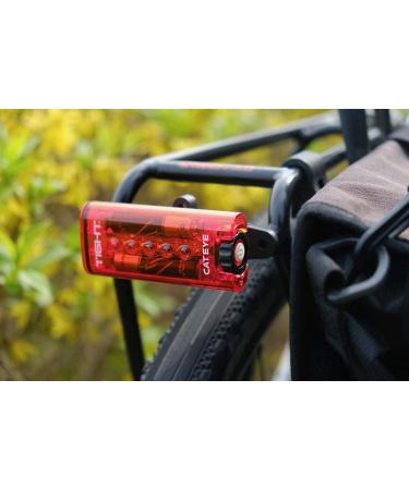 CATEYE Tight Kinetic Rear LED Bike Tail Light with Rear Rack Bracket - Buy Online on GoSupps.com