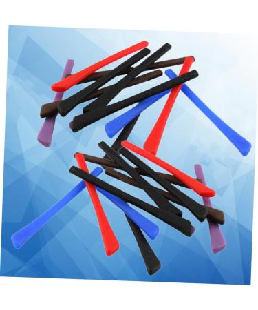 NOLITOY 30 Pairs Eyewear Leg Covers - Anti-Slip Silicone Sleeves for Spectacles & Glasses | Durable Eyeglass Accessories - Buy Online on GoSupps.com