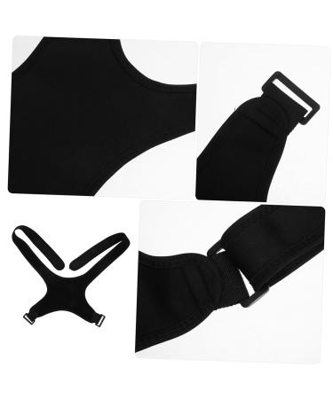 KICHOUSE Belt Holder Shoulder Rest Brace Posture Band Posture Straps for Men Polyester Black - Buy Online on GoSupps.com